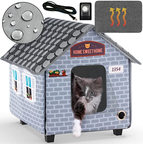 Insulated Cat Houses For Outdoor Cats In Winter